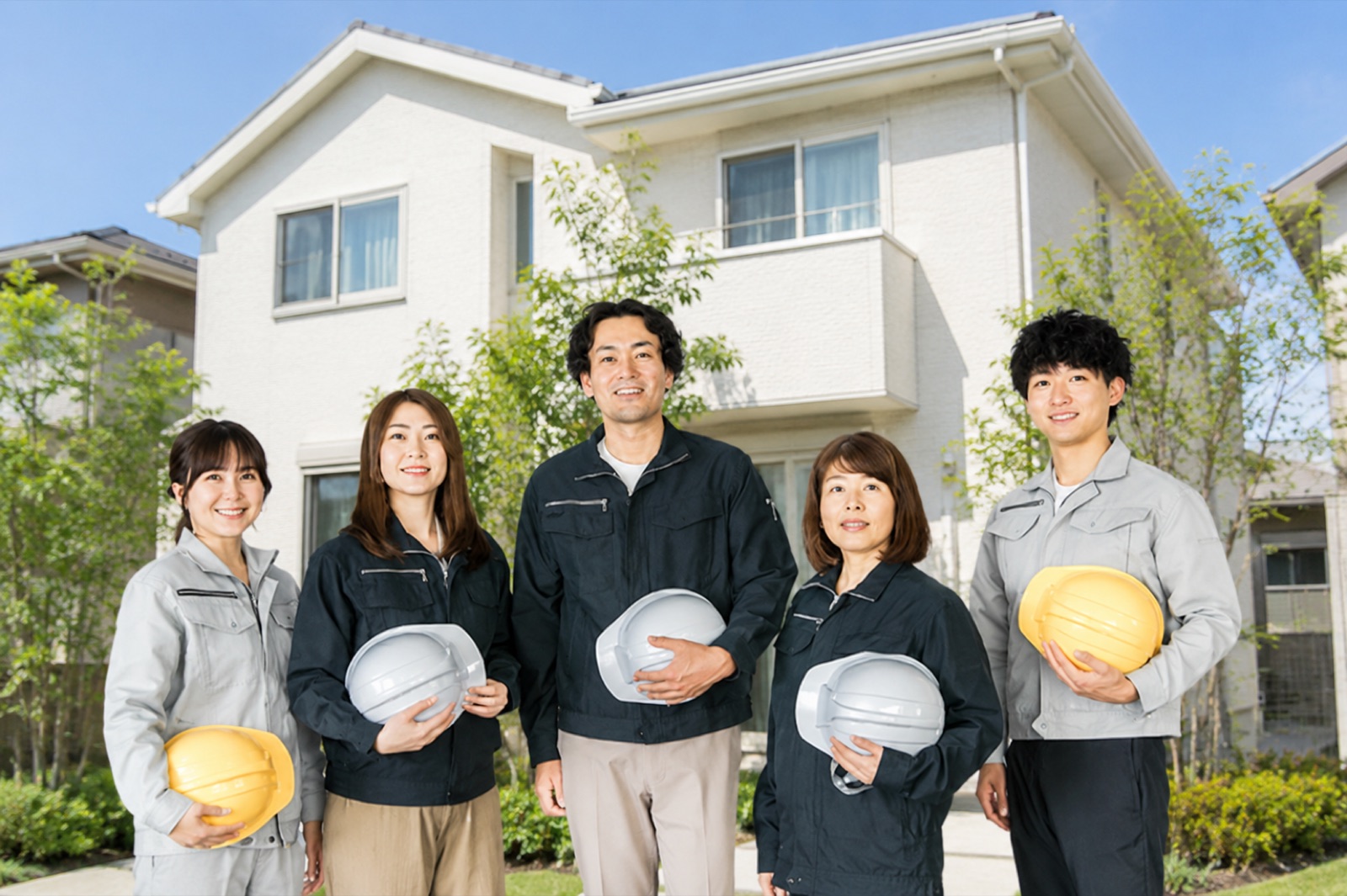 総合建設業コーポレートサイトのサンプル